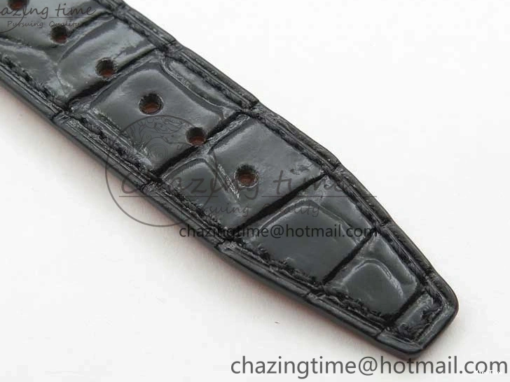 MIROTIME 1228 Durable Portofino 37mm RG V7F 1:1 Best Edition Gray Dial Diamonds Bezel on Black Leather Strap A 7089